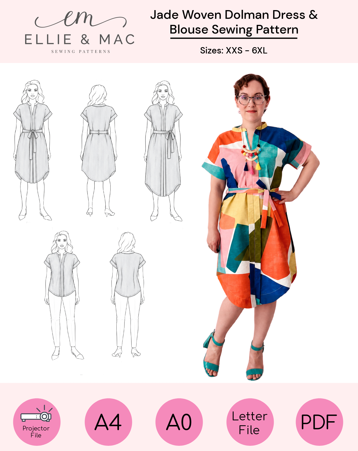 where to buy dress patterns 6 in a bundle Be Dreamy Dress Sewing Pattern