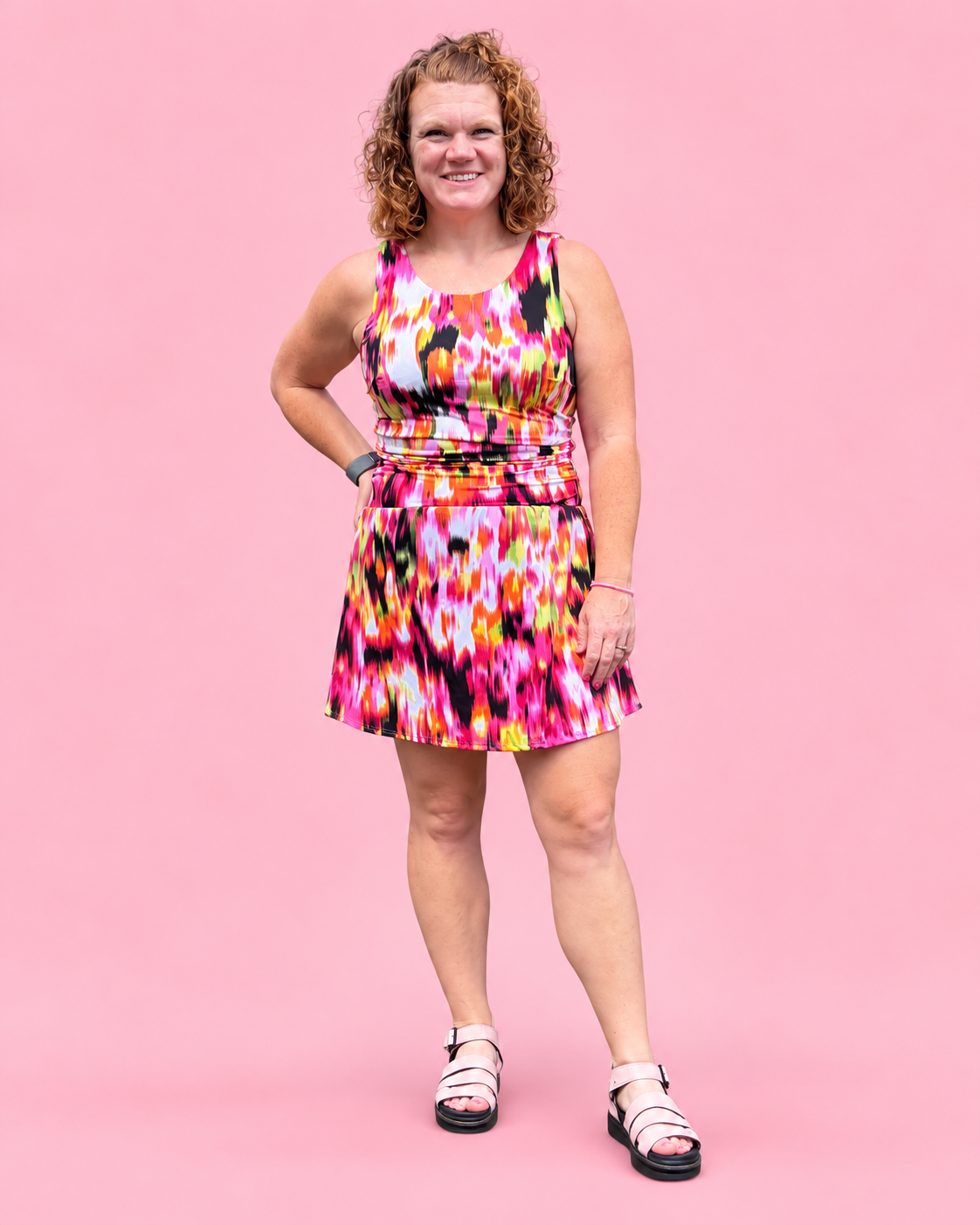 Delilah Drop Waist Dress Sewing Pattern