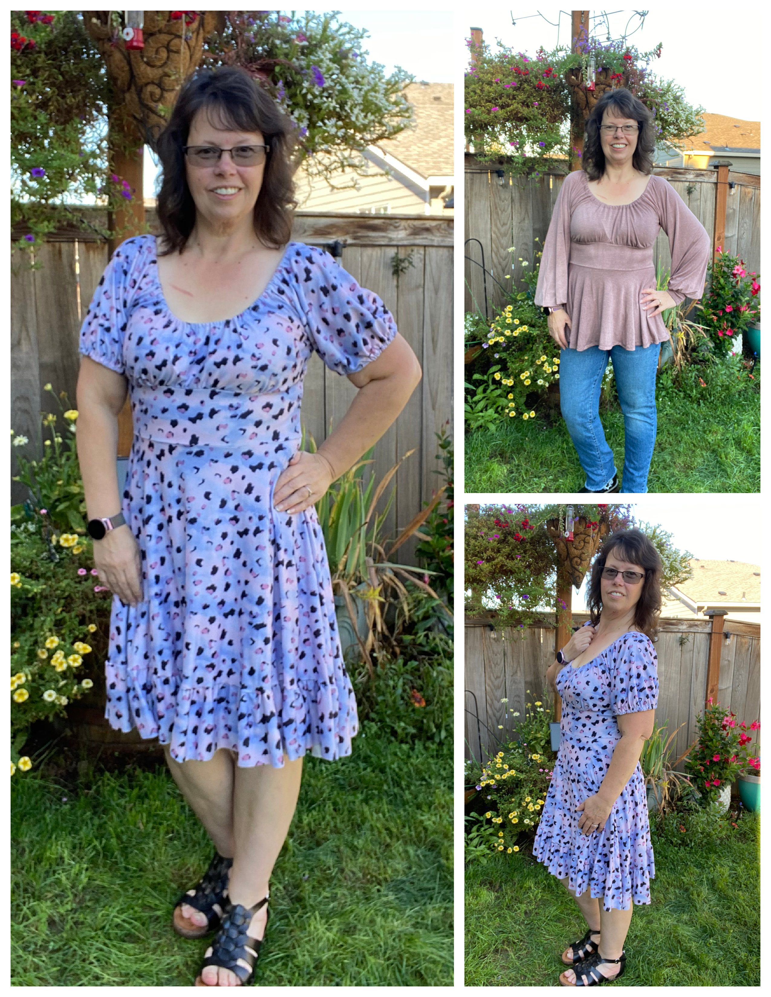 Lakeisha Cottage Crop Top, Peplum & Dress Pattern