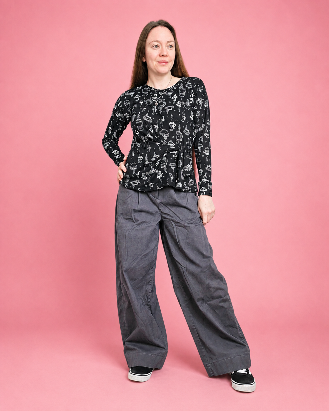 Jennifer Tie Front Dolman Top Sewing Pattern