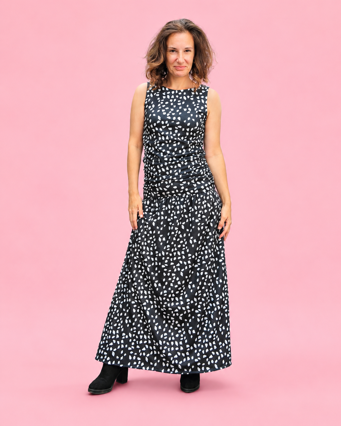 Delilah Drop Waist Dress Sewing Pattern