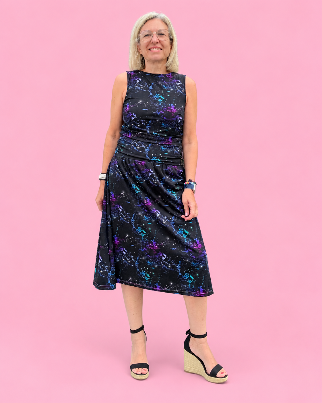 Delilah Drop Waist Dress Sewing Pattern