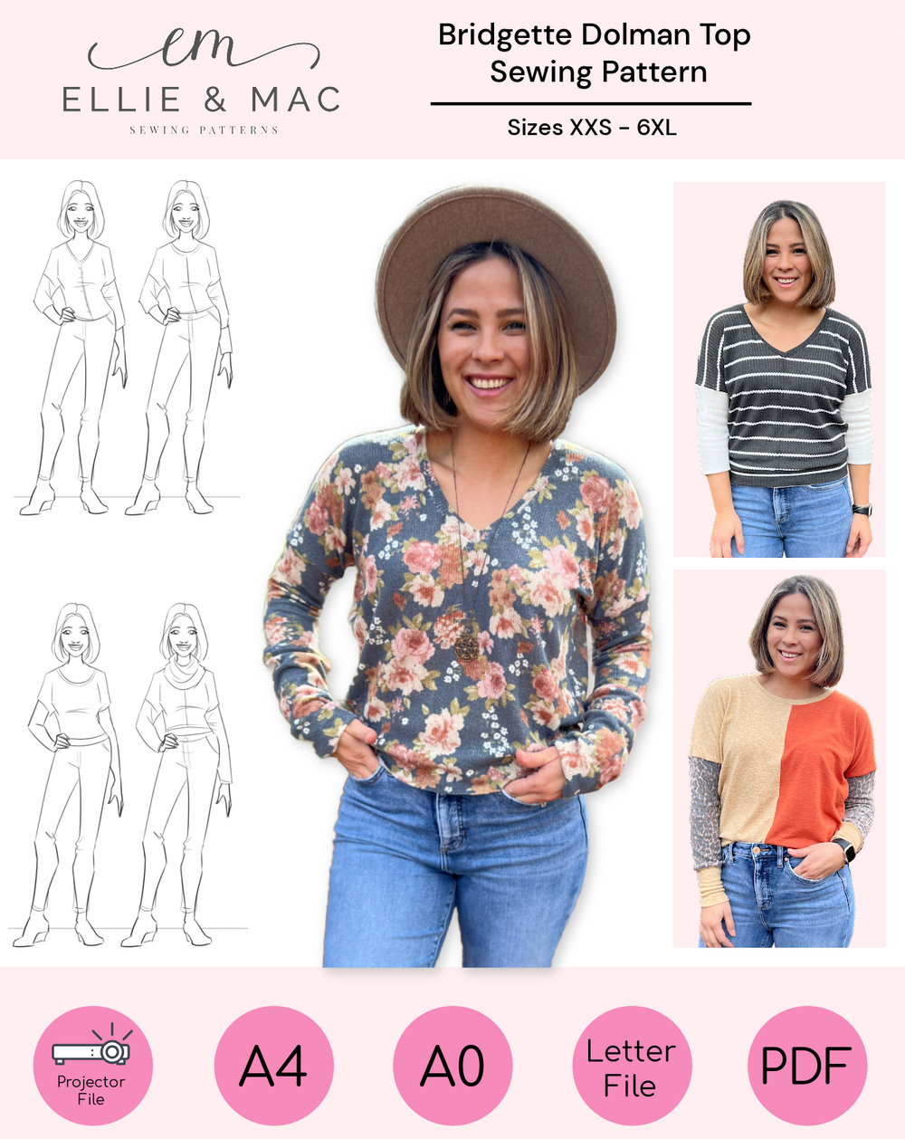 Bridgette Dolman Top Sewing Pattern bridgette-dolman-top-sewing-pattern