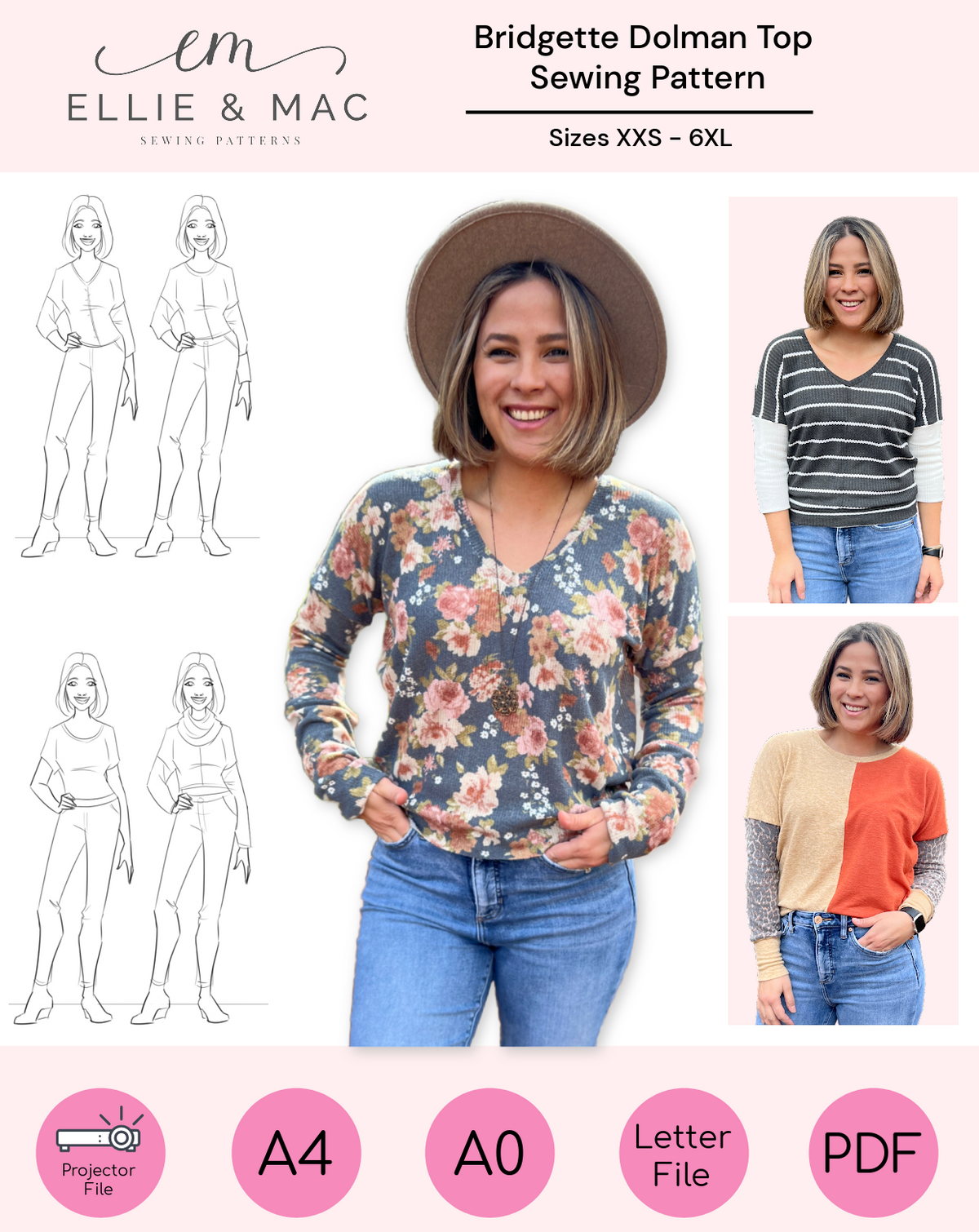 Sewing Patterns & Embroidery Designs by Ellie and Mac