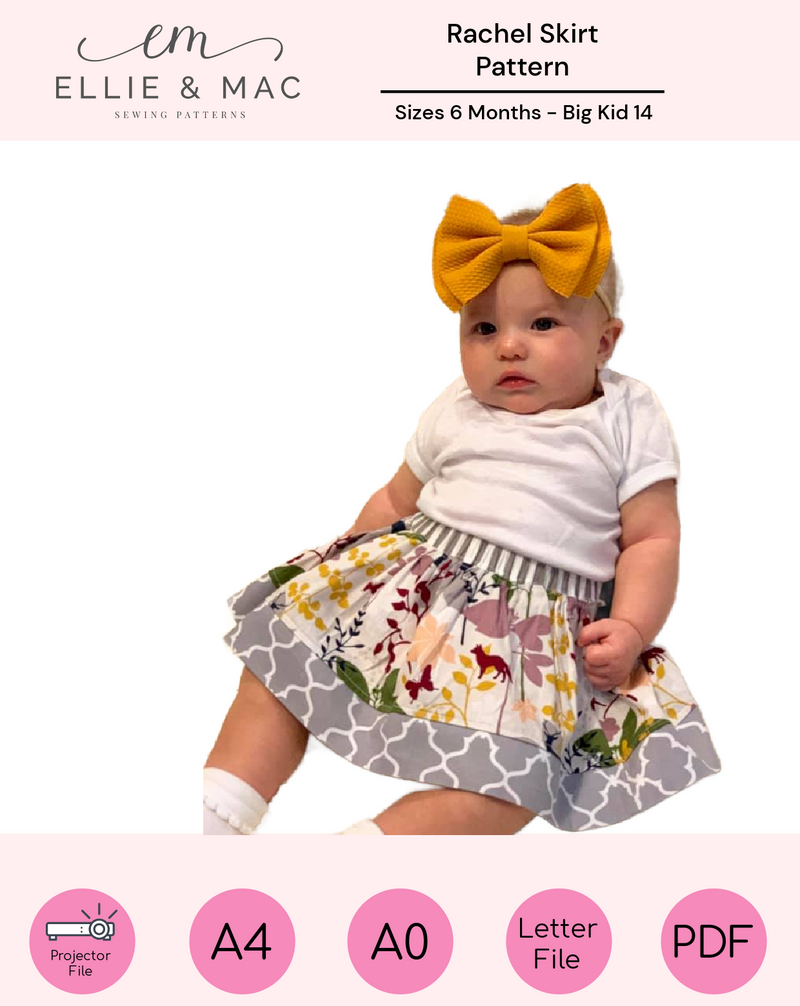 Rachel Skirt Pattern Ellie & Mac