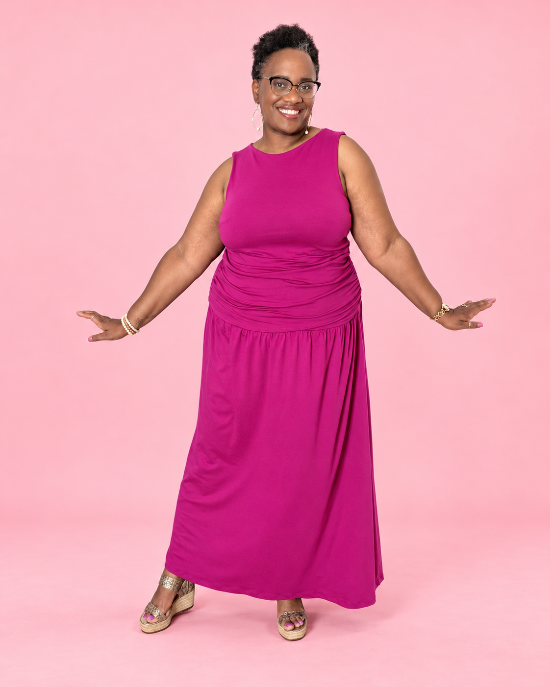 Delilah Drop Waist Dress Sewing Pattern