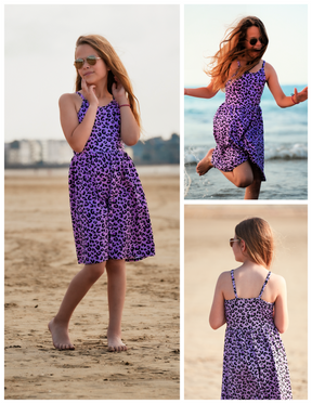 Kids Staycation Tiered Peplum & Dress Pattern