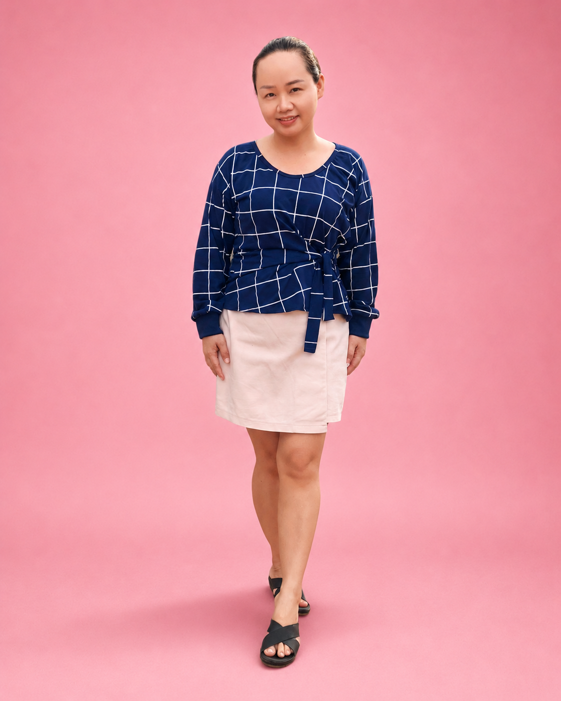 Jennifer Tie Front Dolman Top Sewing Pattern