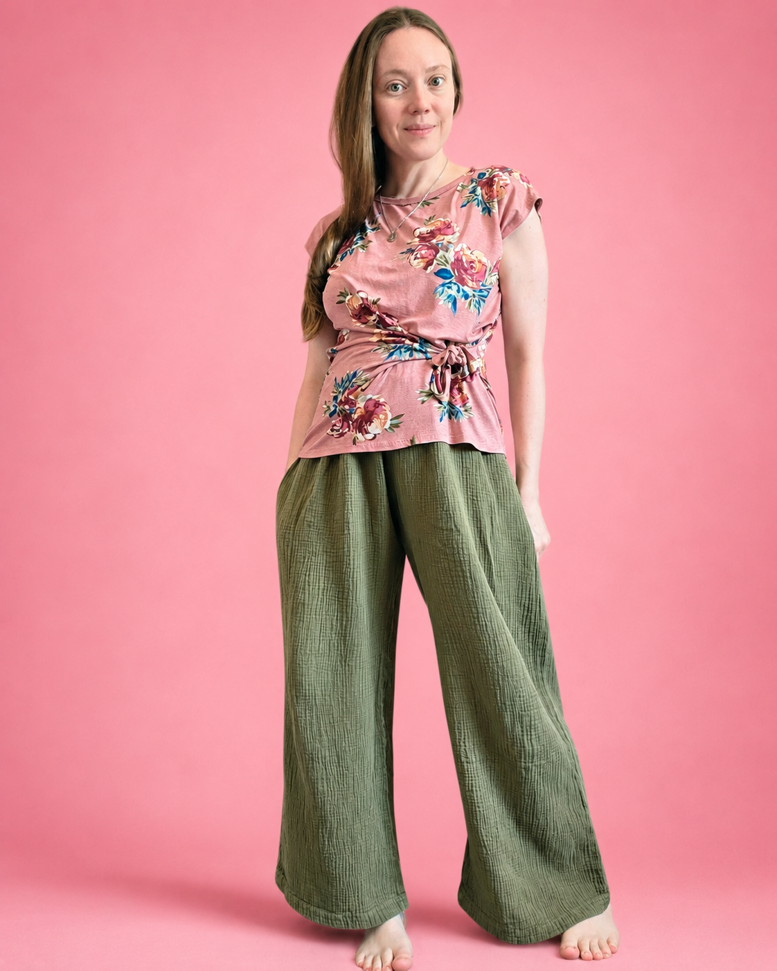 Jennifer Tie Front Dolman Top Sewing Pattern