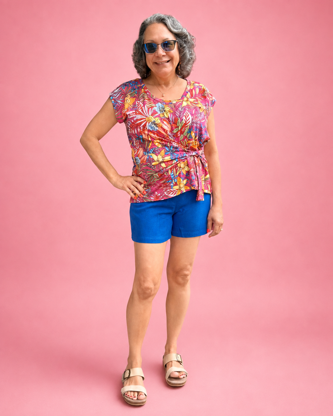 Jennifer Tie Front Dolman Top Sewing Pattern