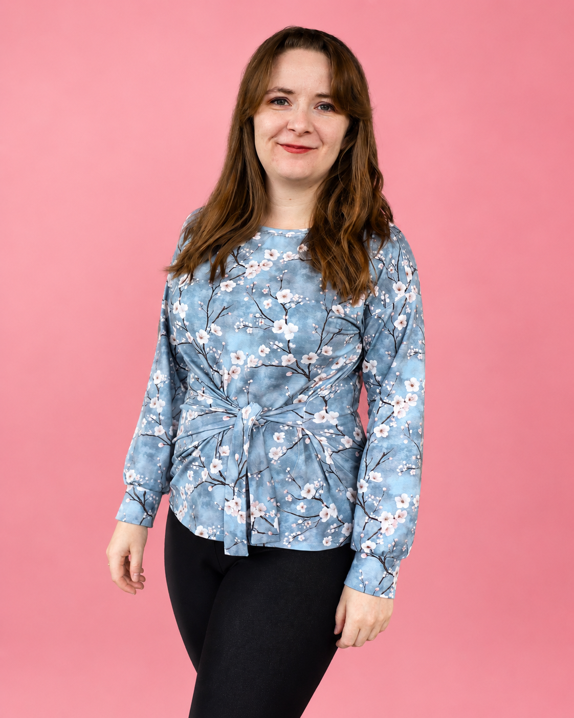 Jennifer Tie Front Dolman Top Sewing Pattern