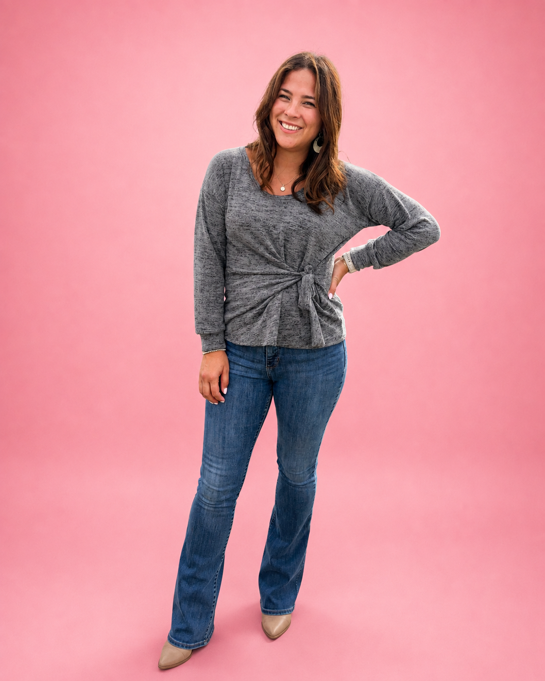 Jennifer Tie Front Dolman Top Sewing Pattern