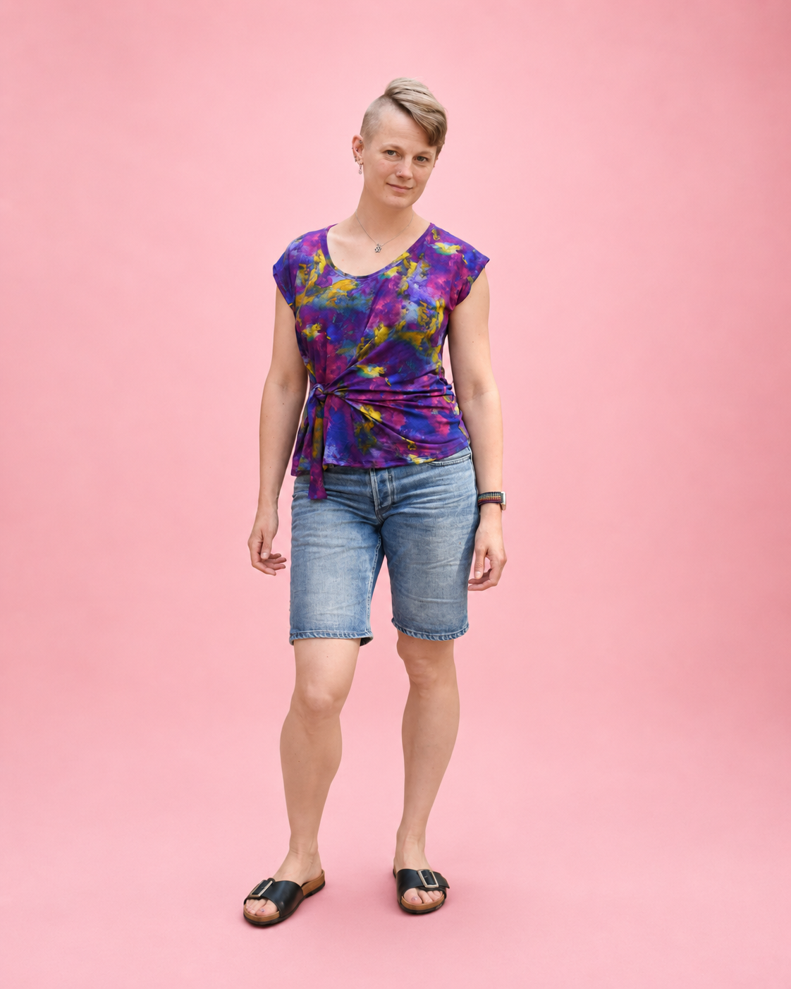 Jennifer Tie Front Dolman Top Sewing Pattern