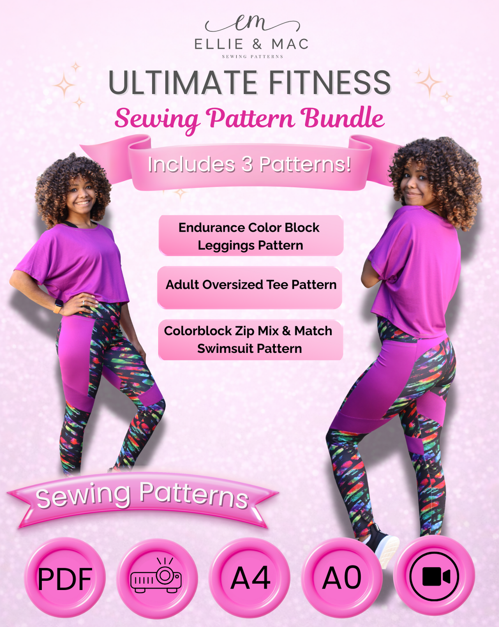 Ultimate Fitness Sewing Pattern Bundle