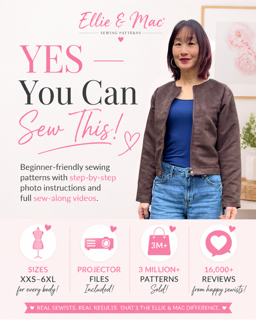 Harper Everyday Jacket Sewing Pattern