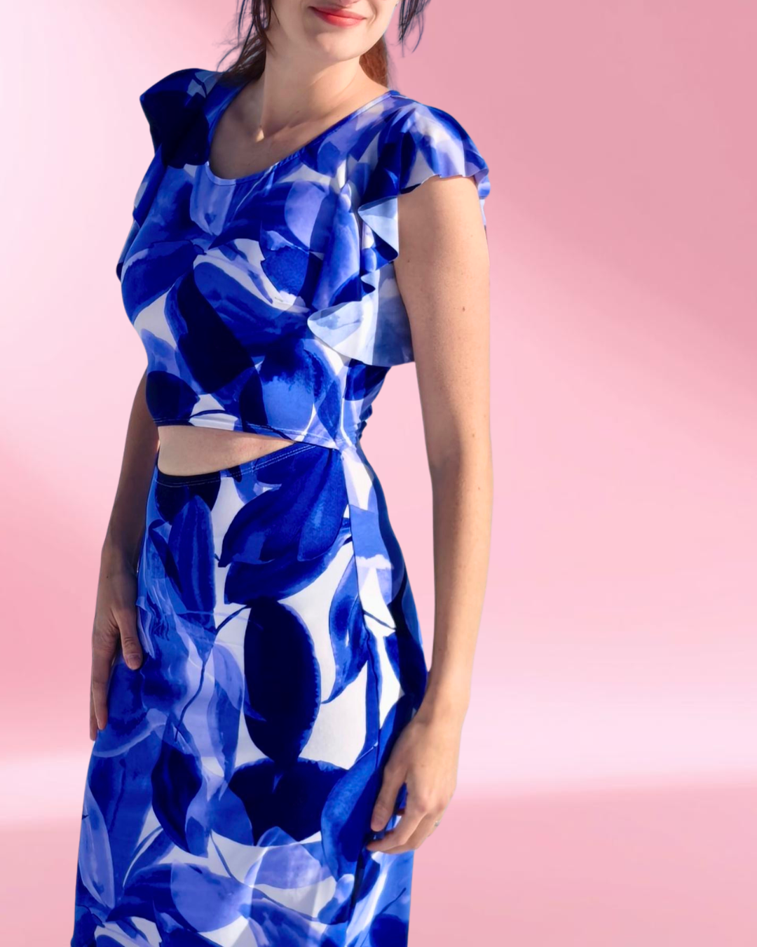 Sylvie Cutout Cup Size Dress Sewing Pattern