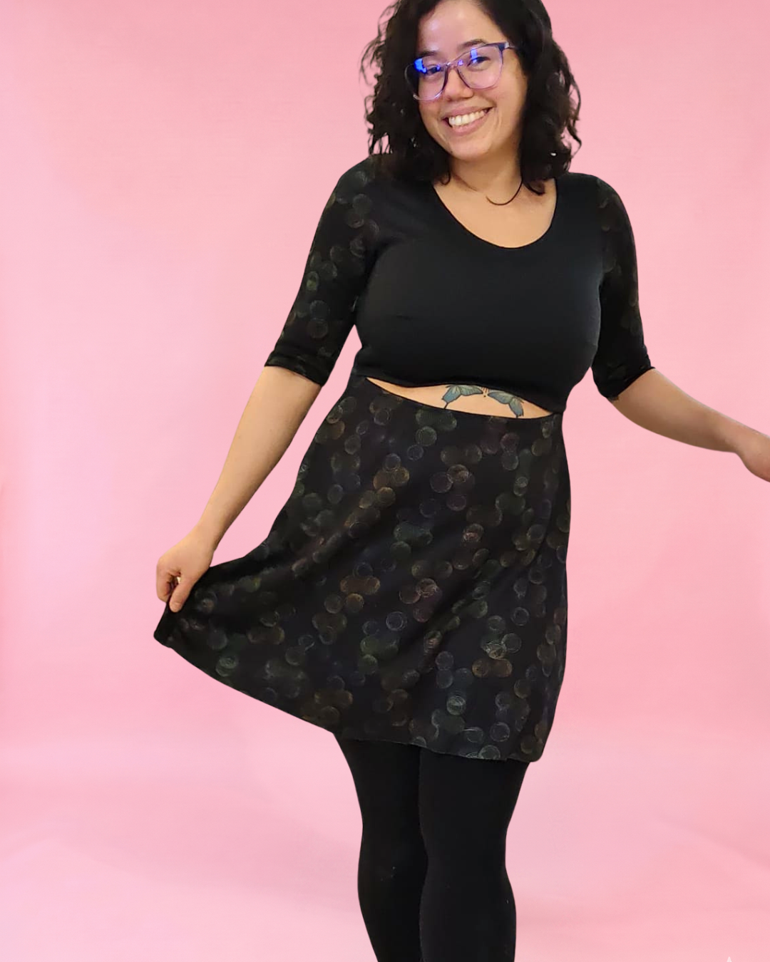 Sylvie Cutout Cup Size Dress Sewing Pattern
