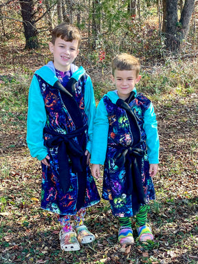 Kids Yvonne Spa Day Robe Pattern (2T-18)