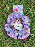 Cinch bag. DIY craft sew. PDF pattern. Projector File. Video Tutorial.