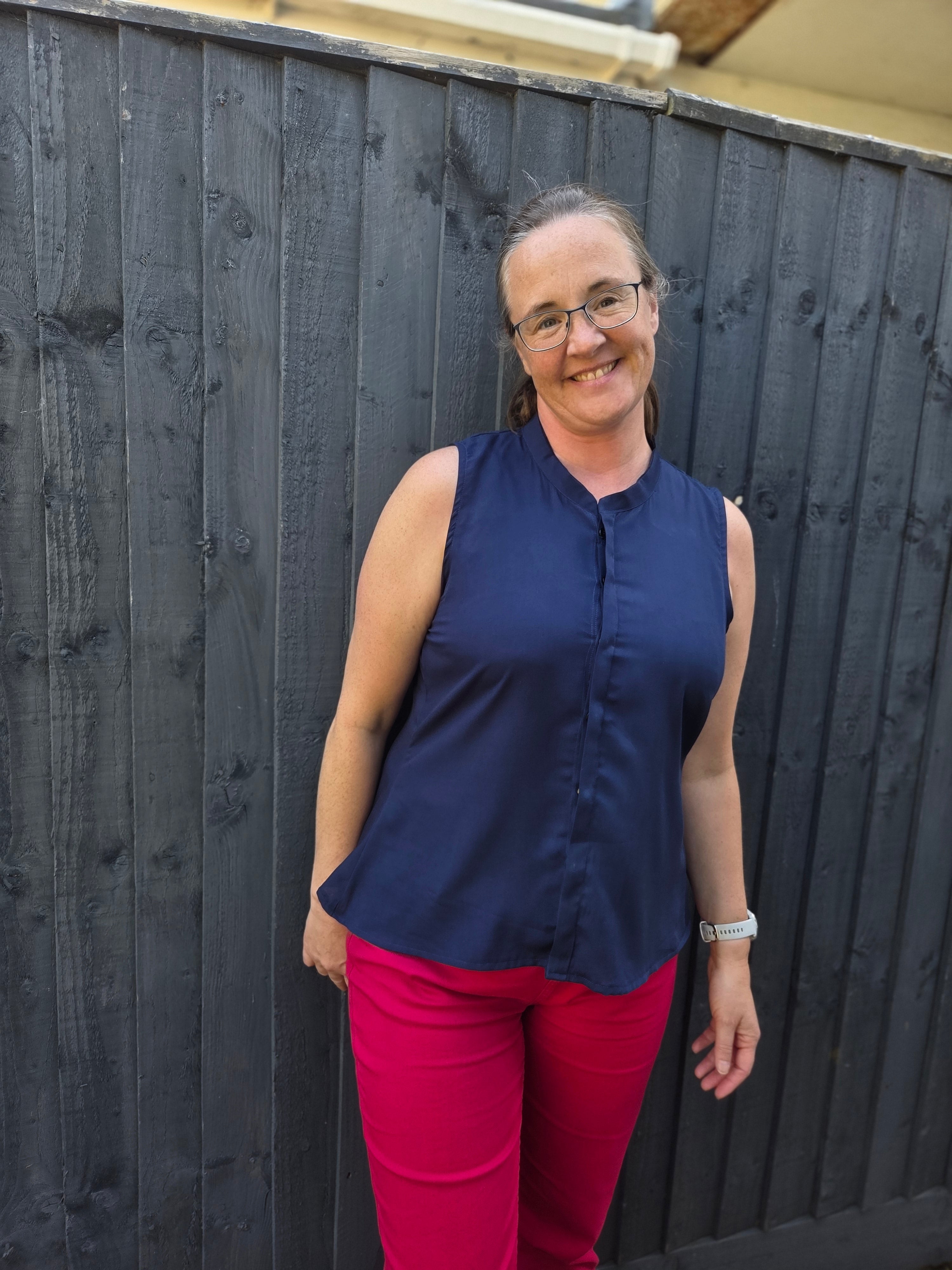Beverly Button Down Blouse Pattern