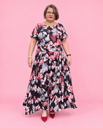 Ellie and Mac Mila Paneled Woven Midi and Maxi Skirt sewing pattern