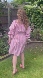 Woven summer dress easy sewing pattern. 