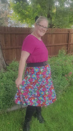 This entire outfit was made using Ellie and Mac's Beginner Friendly sewing patterns. 