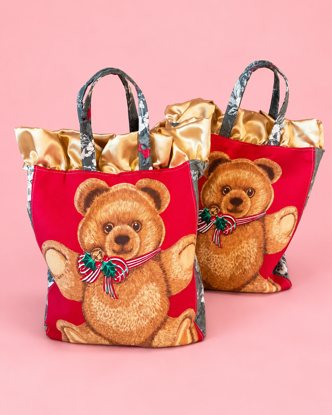 Make gift bags that everyone will love that can be reused and regifted! Sustainable giving.