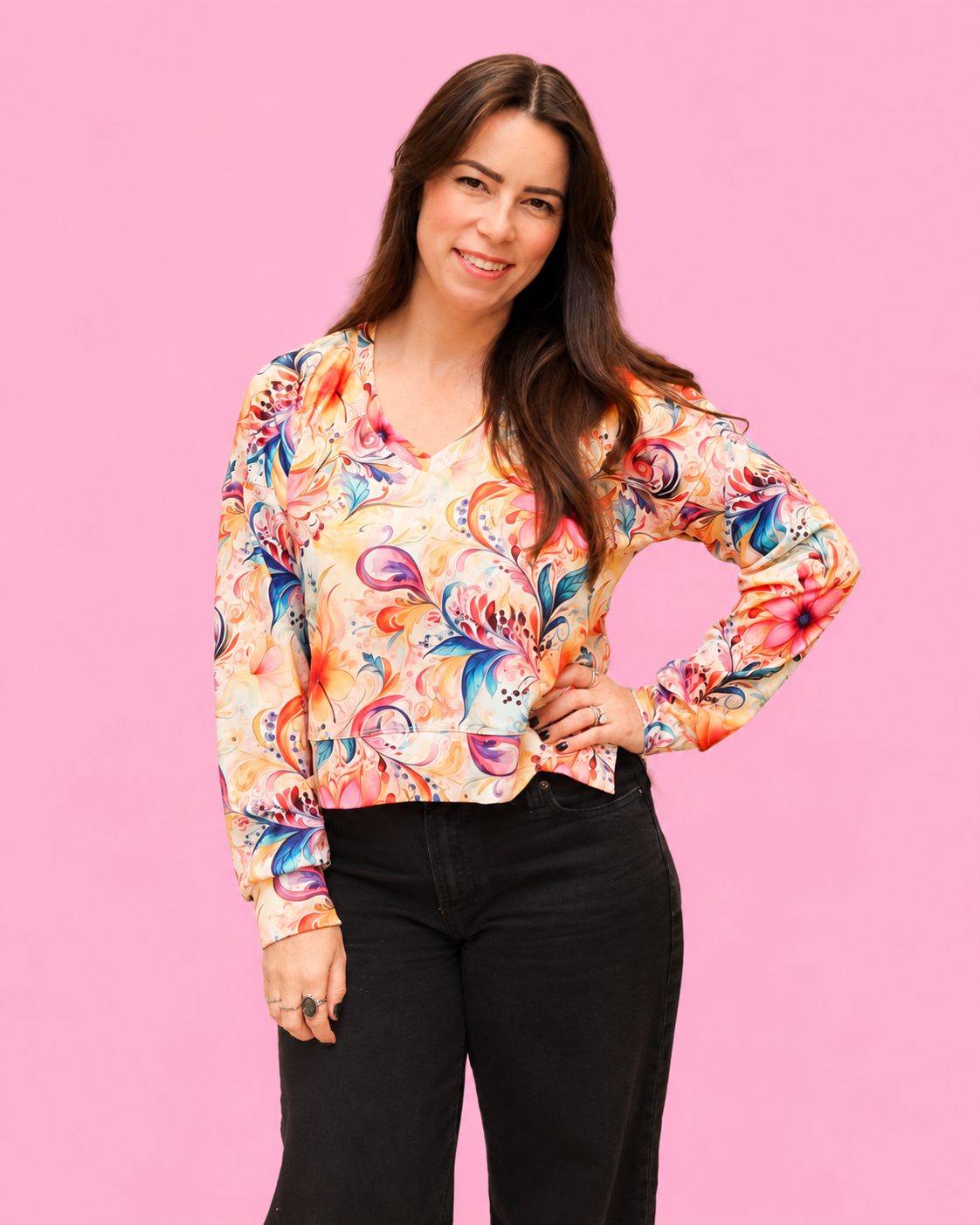 Samantha Split Hem Sweater & Tunic Sewing Pattern