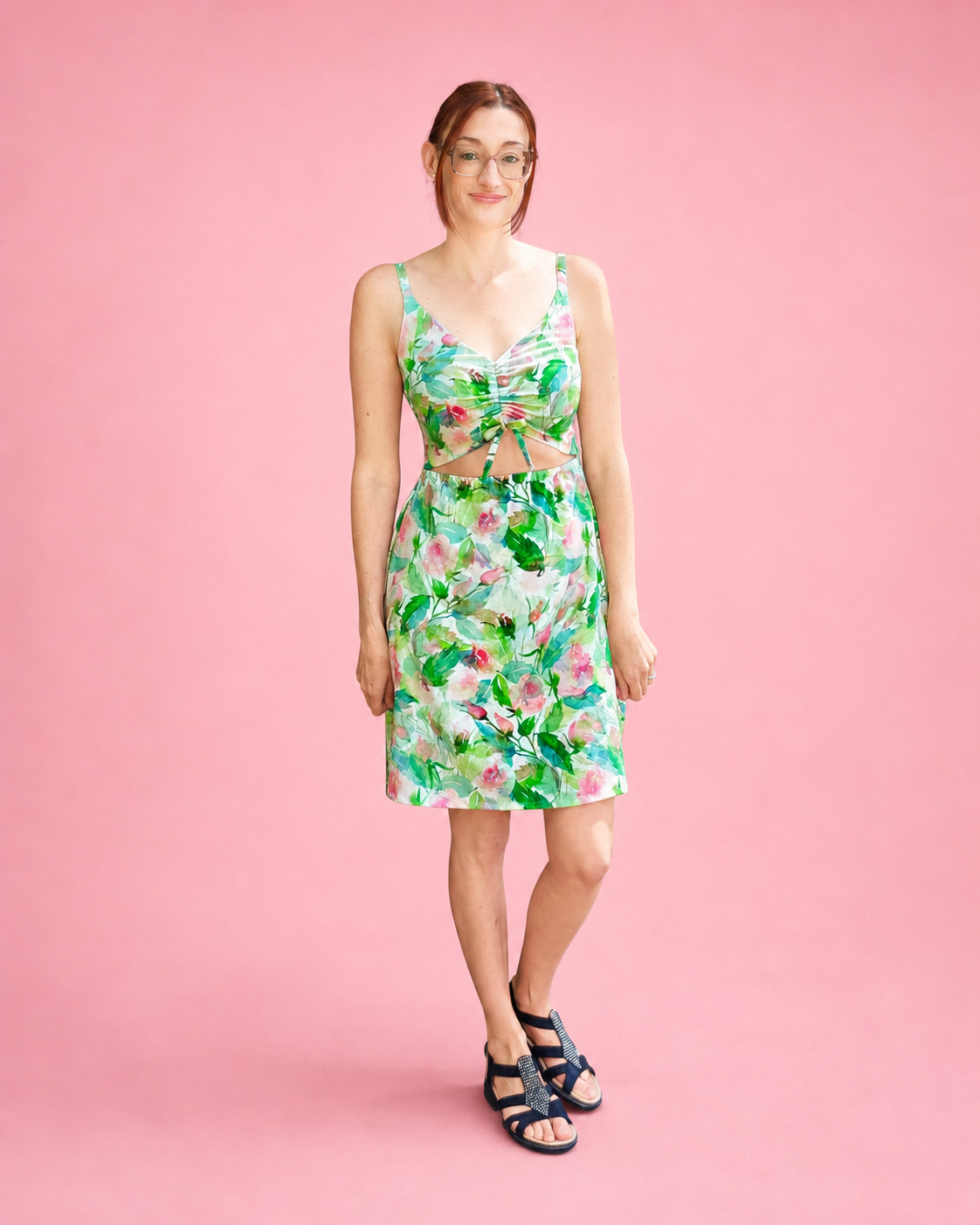 Adeline Ruched Front Woven Top & Sundress