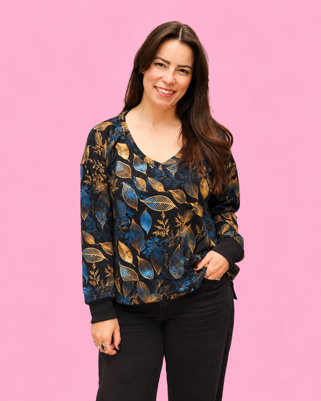 Samantha Split Hem Sweater & Tunic Sewing Pattern