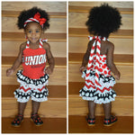 Alexis Halter Top and Ruffled Short Set Pattern - Ellie and Mac, Digital (PDF) Sewing Patterns | USA, Canada, UK, Australia