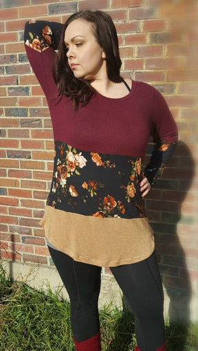 Autumn Spice Top Pattern