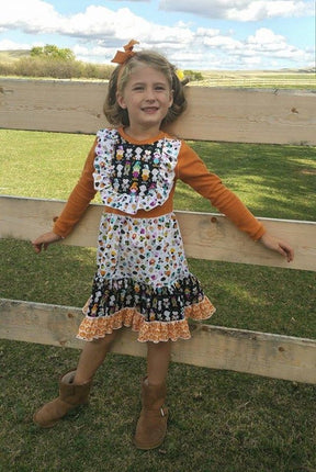 Girls Autumn Dress Pattern - Ellie and Mac, Digital (PDF) Sewing Patterns | USA, Canada, UK, Australia