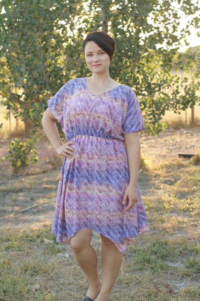 Batwing shop tunic dress