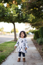 Girl's Be Adventurous Tunic Pattern - Ellie and Mac, Digital (PDF) Sewing Patterns | USA, Canada, UK, Australia