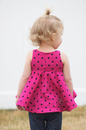 Girl's Be Amazing Top & Dress Pattern - Ellie and Mac, Digital (PDF) Sewing Patterns | USA, Canada, UK, Australia