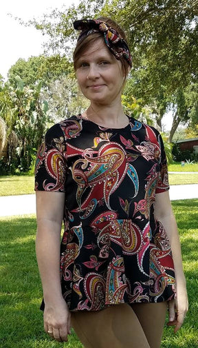 Beautiful Day Top Pattern - Ellie and Mac, Digital (PDF) Sewing Patterns | USA, Canada, UK, Australia