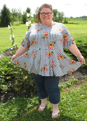 Beautiful Day Top Pattern - Ellie and Mac, Digital (PDF) Sewing Patterns | USA, Canada, UK, Australia