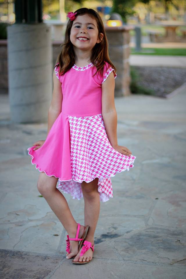 Girl's Be Confident Tunic Pattern - Ellie and Mac, Digital (PDF) Sewing Patterns | USA, Canada, UK, Australia