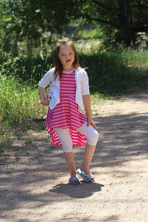 Girl's Be Confident Tunic Pattern - Ellie and Mac, Digital (PDF) Sewing Patterns | USA, Canada, UK, Australia