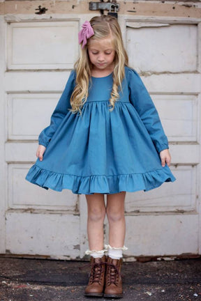 Girl's Be Curious Dress Pattern - Ellie and Mac, Digital (PDF) Sewing Patterns | USA, Canada, UK, Australia