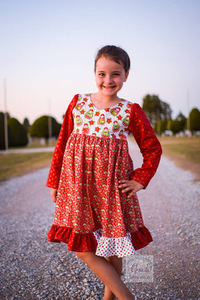 Girl's Be Curious Dress Pattern - Ellie and Mac, Digital (PDF) Sewing Patterns | USA, Canada, UK, Australia