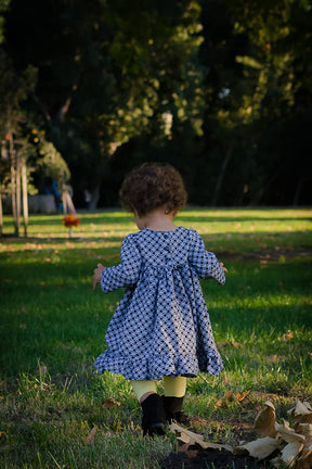 Girl's Be Curious Dress Pattern - Ellie and Mac, Digital (PDF) Sewing Patterns | USA, Canada, UK, Australia