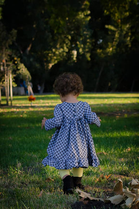 Girl's Be Curious Dress Pattern - Ellie and Mac, Digital (PDF) Sewing Patterns | USA, Canada, UK, Australia