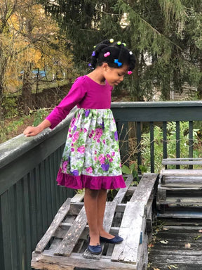 Girl's Be Curious Dress Pattern - Ellie and Mac, Digital (PDF) Sewing Patterns | USA, Canada, UK, Australia