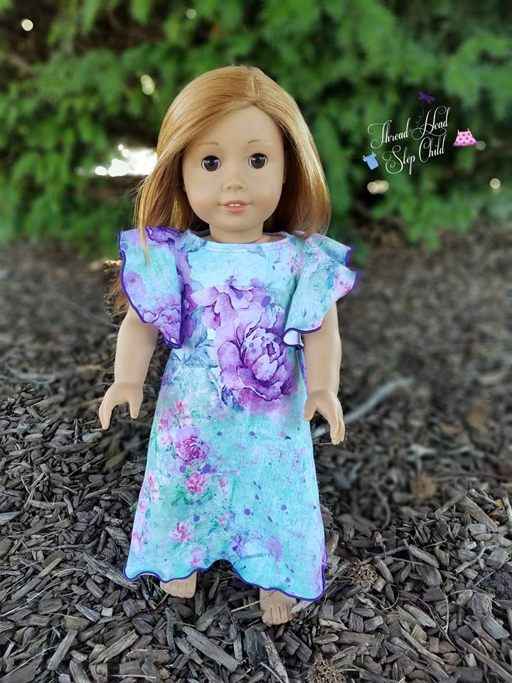 Be Dreamy Doll Dress Pattern - Ellie and Mac, Digital (PDF) Sewing Patterns | USA, Canada, UK, Australia