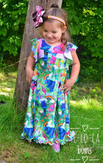 Girl's Be Dreamy Dress Pattern - Ellie and Mac, Digital (PDF) Sewing Patterns | USA, Canada, UK, Australia