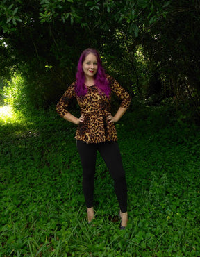 Women's Be Flirty Top Pattern - Ellie and Mac, Digital (PDF) Sewing Patterns | USA, Canada, UK, Australia