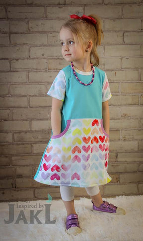 Girl's Be Independent Dress, Skirt & Shorties Pattern - Ellie and Mac, Digital (PDF) Sewing Patterns | USA, Canada, UK, Australia